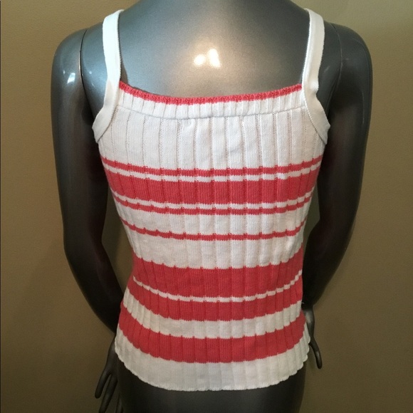 Vintage Rampage striped sweater tank top - Picture 4 of 7